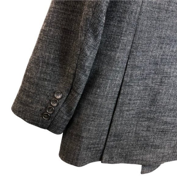 NEW A.L.C Gray Chadwick Oversized Pinstripe Blazer - Picture 12 of 15